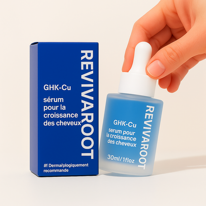 Sérum revitalisant à base de GHK-Cu pour la croissance capilaire