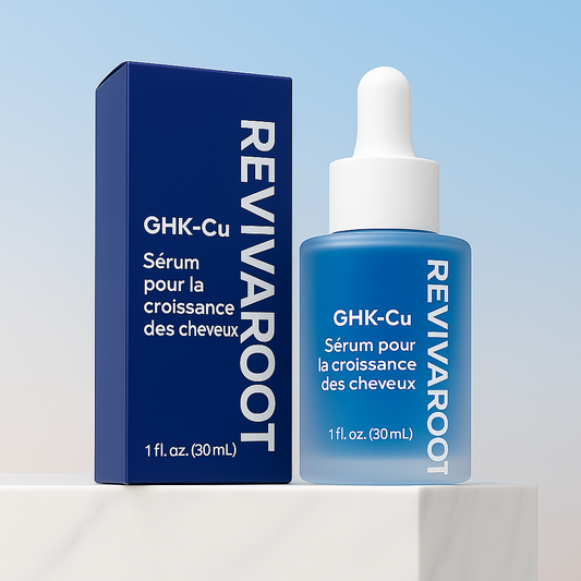 Sérum revitalisant à base de GHK-Cu pour la croissance capilaire