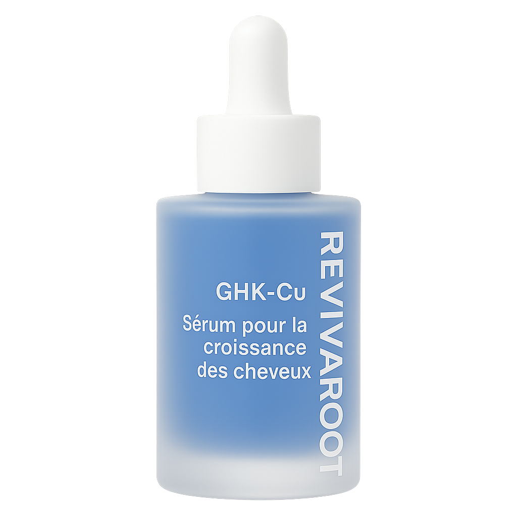Sérum revitalisant à base de GHK-Cu pour la croissance capilaire
